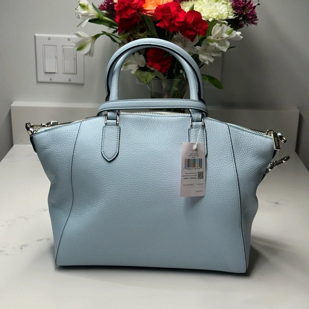 Kate Spade Sky Blue Satchel NWT